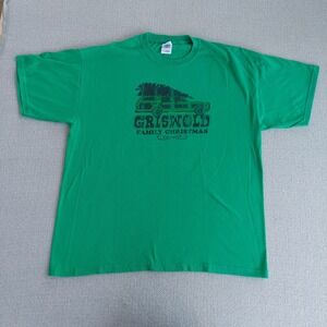 Gildan Griswold Family Christmas Vacation Graphic‎ T-Shirt Mens XL Green SS